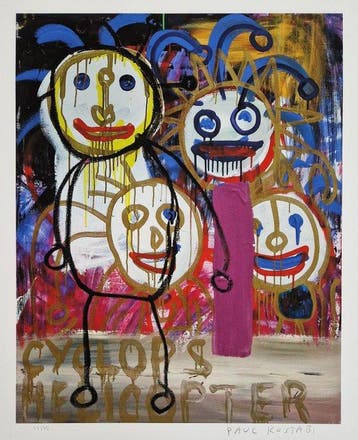 Paul Kostabi (1962) - Helicopter Cyclops