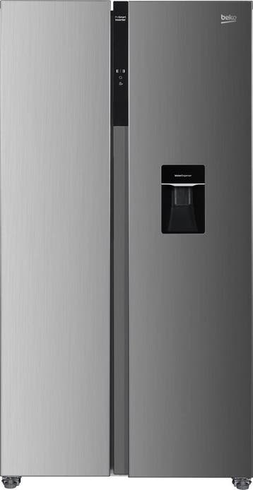 €1099 Beko GNO5322WDXPN amerikaanse koelkast Vrijstaand 5, Ophalen of Verzenden, Nieuw, Met aparte vriezer, 160 cm of meer