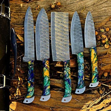 Bernard Bloch - Keukenmes - Chefs knife - Staal, Hars -
