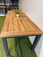 Nieuwe Lifestyle Veneto tuintafel – Luxe teak & aluminium, Tuin en Terras, Nieuw, Ovaal, Teakhout