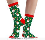Kerst Sokken Kerstman Kind Groen, Ophalen of Verzenden, Nieuw