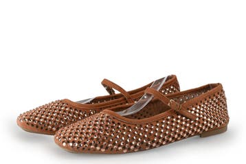 Nelson Ballerinas in maat 41 Cognac, Kleding | Dames, Schoenen, Overige kleuren, Verzenden, Ballerina's, Nelson