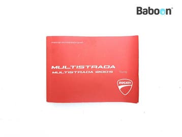 Instructie Boek Ducati Multistrada 1200 2010-2012 (MTS1200), Verzenden, Gebruikt
