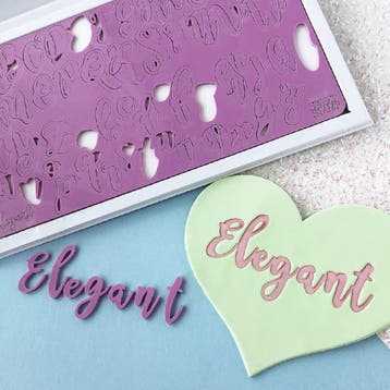 Sweet Stamp Elegant Letters Set, Verzenden, Nieuw