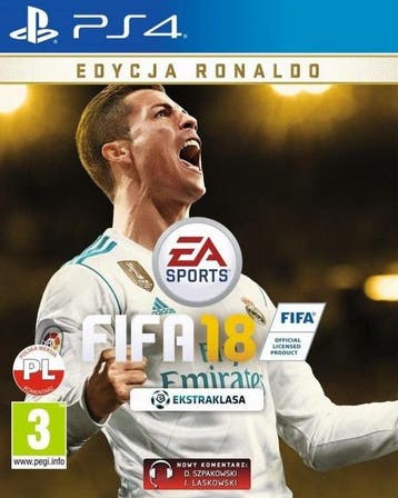 Fifa 18 Ronaldo editie Poolse versie (ps4 nieuw), Ophalen of Verzenden, Nieuw