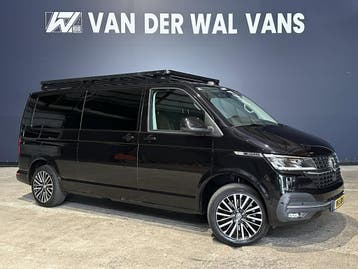 Volkswagen Transporter L2H1 | Financial Lease voor 455 p/mn, Automaat, Gebruikt, Overige carrosserieën, Zwart