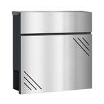 Brievenbus - Nieuwe modellen | antraciet / RVS | 3 types, Ophalen of Verzenden, Nieuw, Rvs, Wandbrievenbus