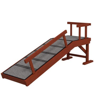 Hondenloopplank, Afneembare Leuningen, Antislip, Hout, Tot 3, Verzenden, Nieuw