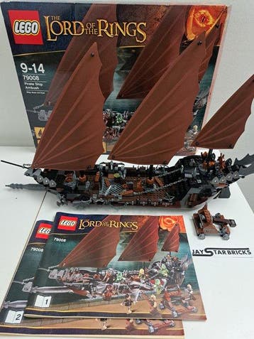 Lego Set - 79008 - The Lord of the Rings - Pirate Ship, Nieuw