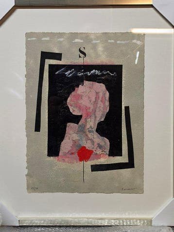 James Coignard (1925-2008) - Tryptichon Composition AB (3, Antiek en Kunst