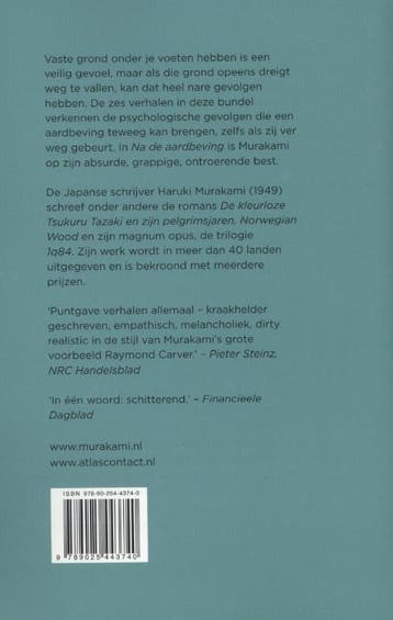 Na de aardbeving 9789025443740 Haruki Murakami, Boeken, Verzenden, Gelezen, Haruki Murakami