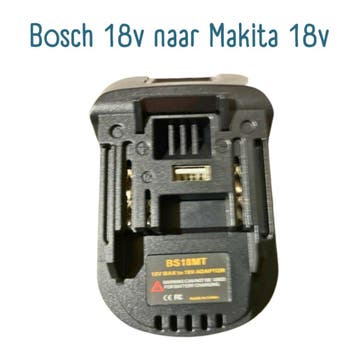 Adapter voor accu  Makita Dyson Bosch, Verzenden, Nieuw