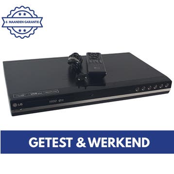 LG RH387H | DVD Recorder | 160GB HDD | HDMI | DVD Speler, Verzenden, Met harddisk, Dvd-recorder, Zo goed als nieuw