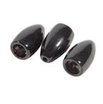 Ultimate Tungsten Bullet Weight Black 5.3g 3pcs, Watersport en Boten, Verzenden, Nieuw, Vislijn