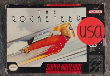 The rocketeer usa version (SNES tweedehands game), Ophalen of Verzenden, Zo goed als nieuw