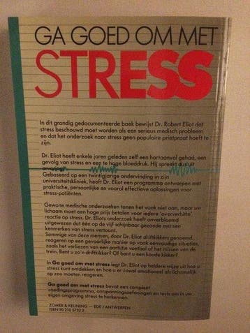 GA GOED OM MET STRESS - T.S. Eliot 9789021057521, Boeken, Psychologie, Verzenden, Gelezen, T.S. Eliot