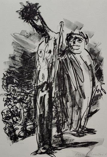Hans Fronius (1903-1988) - Ecce Homo