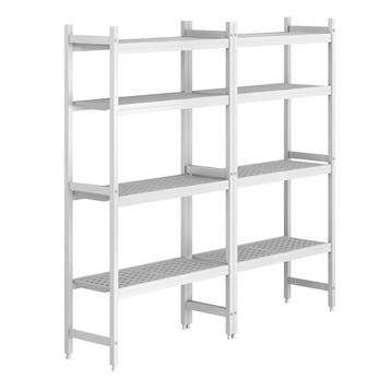 GGM Gastro | Aluminium/kunststof stelling - 1070x776mm - |, Verzenden, Nieuw in verpakking
