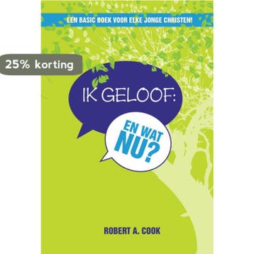 IK GELOOF EN WAT NU - ROBERT A. COOK 9789077669013, Boeken, Verzenden, Gelezen, ROBERT A. COOK