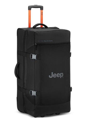 2dekans | Delsey JS007C 82 cm Reistas met Wielen - Zwart, Sieraden, Tassen en Uiterlijk, Koffers, Ophalen of Verzenden, Zo goed als nieuw