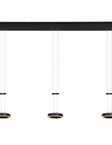 Steinhauer hanglamp Piola 3501ZW 2dekansje, Huis en Inrichting, Lampen | Hanglampen, Ophalen, Nieuw, Overige materialen, Design