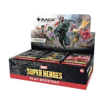 Marvel Super Heroes Play Booster Box, Ophalen of Verzenden, Nieuw