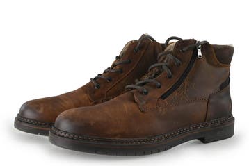 Nelson Veterboots in maat 46 Cognac, Overige kleuren, Verzenden, Boots, Zo goed als nieuw