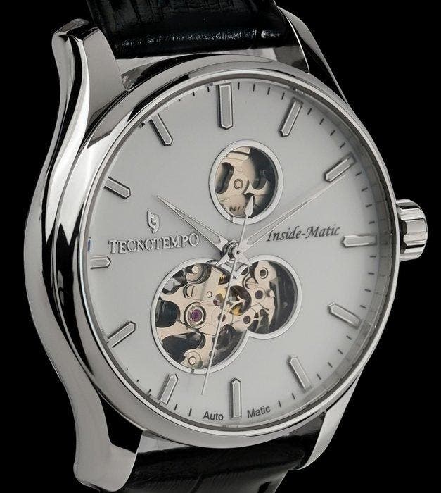 Tecnotempo - Inside Matic - Automatic - White Dial - -, Sieraden, Tassen en Uiterlijk, Horloges | Heren