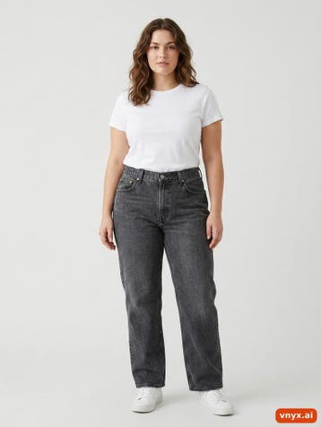 Levi Strauss & Co. Jeans Dames maat WW34 / L30 Zwart Vintage, Kleding | Dames, Ophalen of Verzenden, Nieuw