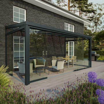 Terrasoverkapping | RAL 7016 Antracietgrijs, Verzenden, Nieuw