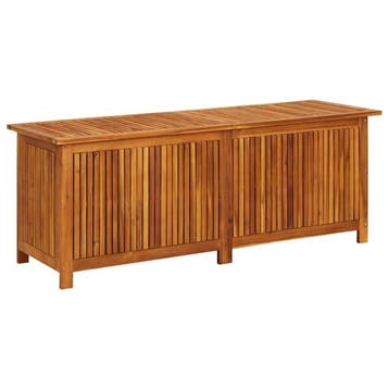 Opbergkist 150x50x58cm Acacia | Tweedekansje | OP=OP, Tuin en Terras, Ophalen of Verzenden, Gebruikt, Hout, Overige typen