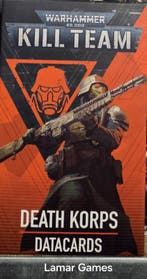 Kill Team Death Korps datacards (Warhammer nieuw), Ophalen of Verzenden, Nieuw