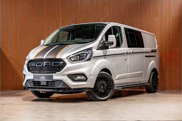 Ford Transit Custom 300 2.0 TDCI 170 PK L2H1 Limited DC | Bi, Automaat, Stof, Gebruikt, Diesel