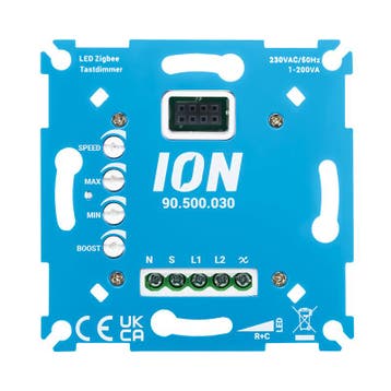 LED ZIGBEE TASTDIMMER | 0.3-200 WATT | ION INDUSTRIES, Ophalen of Verzenden, Nieuw