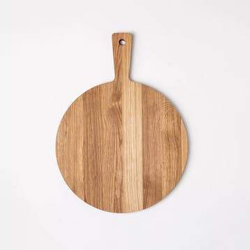HOCHO Snijplank met Handvat – Eikenhout – 395x290x20 mm, Ophalen of Verzenden, Nieuw