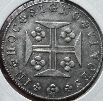 Portugal. Maria II. Cruzado Novo (480 Reis) 1834 (Zonder
