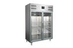 SARO professionele koelkast met glasdeur - GN 1200 TNG, Verzenden, Nieuw in verpakking, Koelen en Vriezen