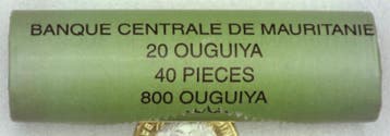 Mauritanie Mauretanien 20 Ouguiya 2014 1435 Rolle mit 40..., Postzegels en Munten, Verzenden