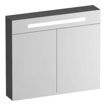 Brauer Promise Deluxe Spiegelkast - 80 cm - met Verlichting, Ophalen of Verzenden, Nieuw