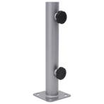 vidaXL Parasolvoet voor Ø32/34/38 mm stok staal, Verzenden, Nieuw, Parasolvoet