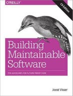Building Maintainable Software, C# Edition 9781491954522, Boeken, Verzenden, Zo goed als nieuw, Joost Visser