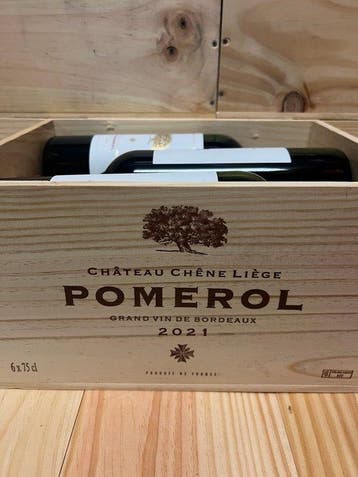 2021 Chateau Chêne Liège - Pomerol - 6 Flessen (0.75 liter), Nieuw