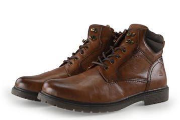Bullboxer Veterboots in maat 45 Cognac, Overige kleuren, Verzenden, Boots, Zo goed als nieuw