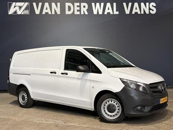 Zakelijke Lease |  Mercedes-Benz Vito 114 CDI 136pk 9G-Troni, Automaat, Stof, Gebruikt, Wit