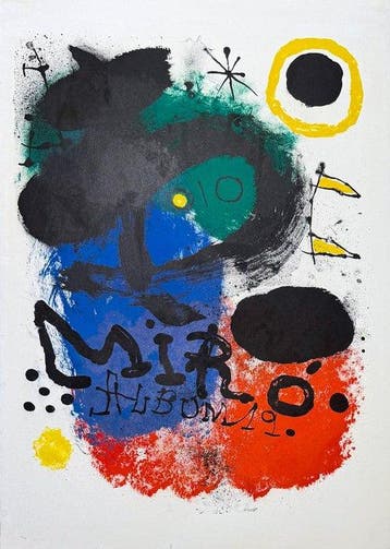 Joan Miro (1893-1983) - Album 19, Antiek en Kunst