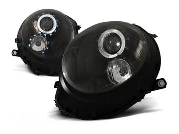 Angel Eyes koplampen Black geschikt voor Mini Cooper, Auto-onderdelen, Verlichting, Verzenden, Nieuw, Mini