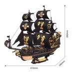 3D Houten Zeilschip Bouwpakket | Nautisch Decoratiemodel, Verzenden, Nieuw