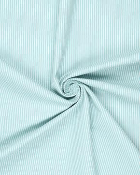 Denim Stretch Strepen Licht Groen, Nieuw, Groen