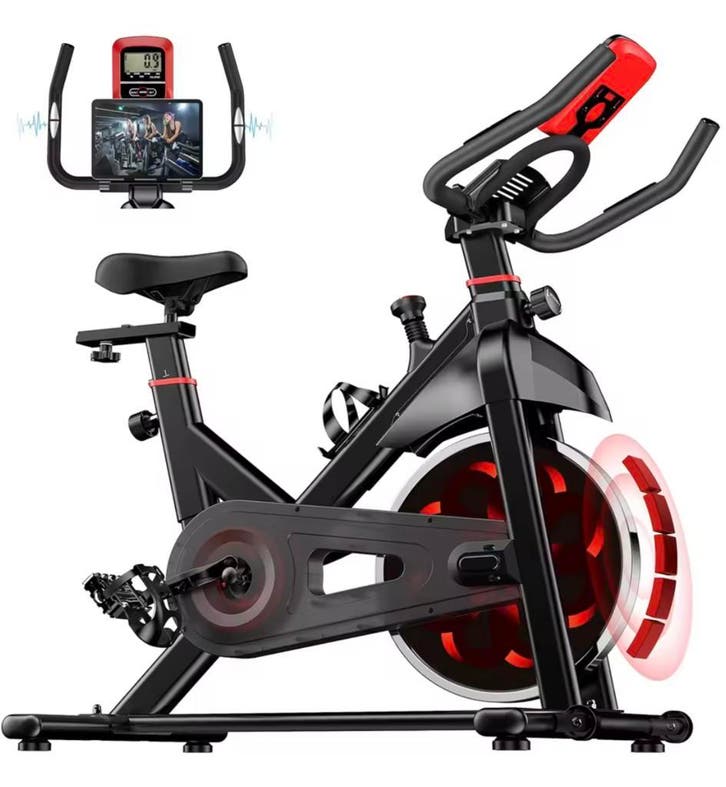 Spinningfiets – Magnetische Weerstand, LCD Display, 150kg, Sport en Fitness, Fitnessapparatuur, Nieuw, Verzenden