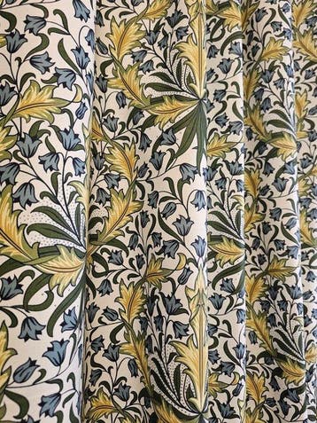 William Morris - Exclusieve stof Wandle 1884 - Exclusieve